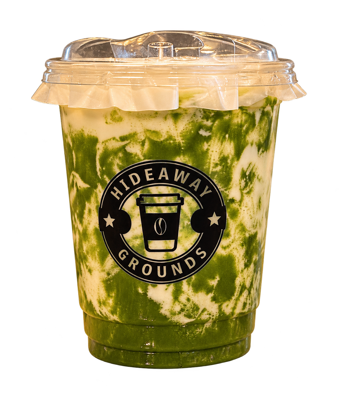 Matcha Latte isolated from the Hideaway product photograph