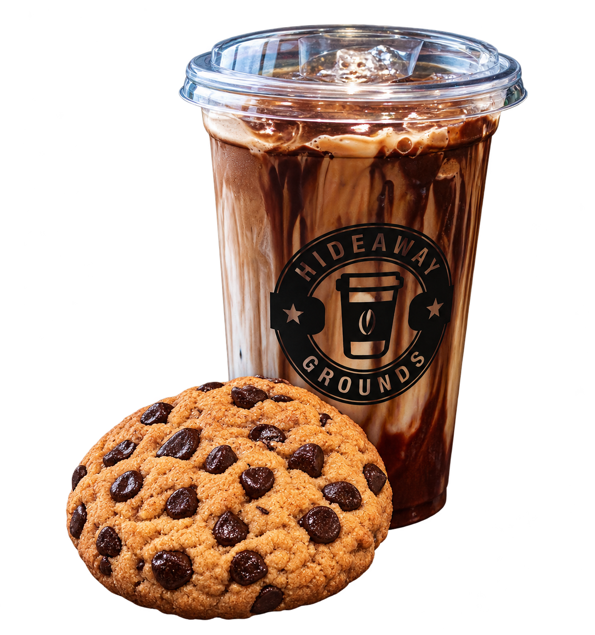 Mocha & Cookie Pair isolated from the Hideaway product photograph